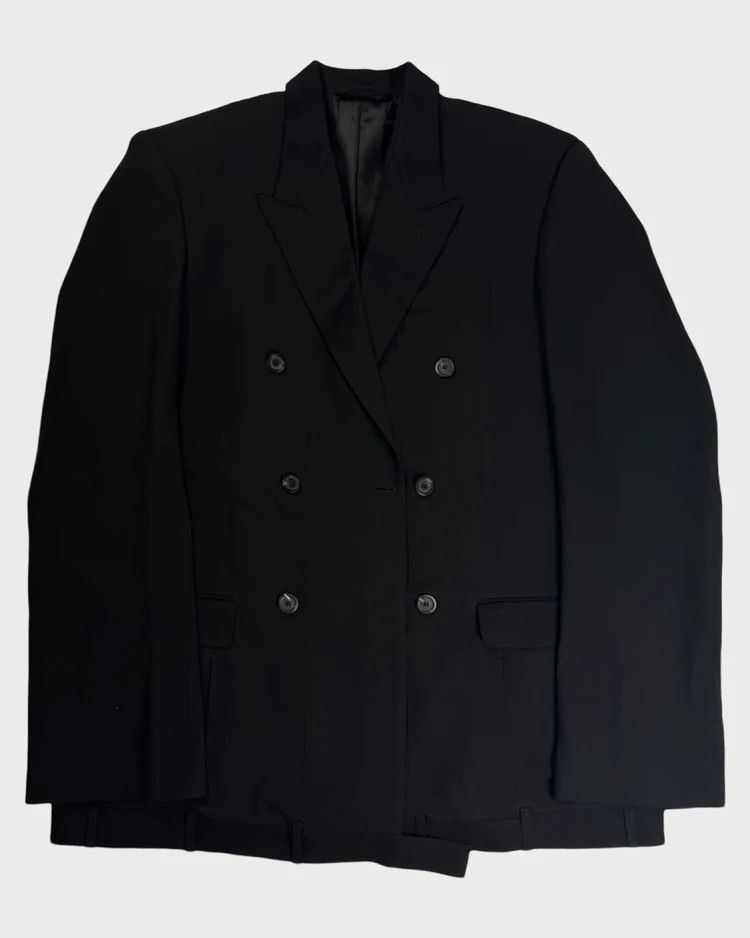 Balenciaga o1mt1gz0325 Deconstructed Jacket in Black Size US XL / EU 56 / 4 - 1 Thumbnail