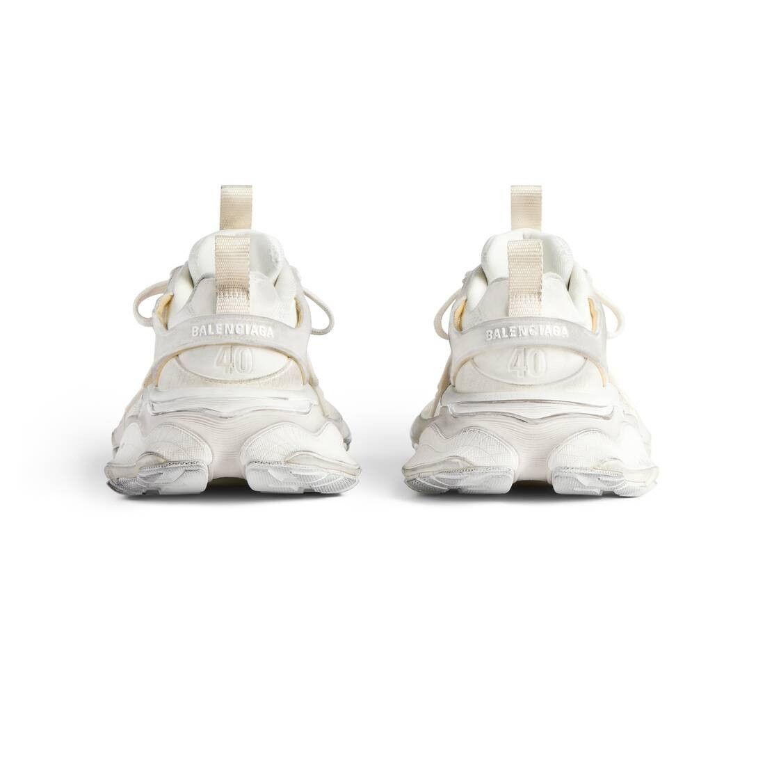 Balenciaga o1mt1gz0425 Cargo Sneakers in Beige/White Size US 11 / IT 41 - 4 Thumbnail