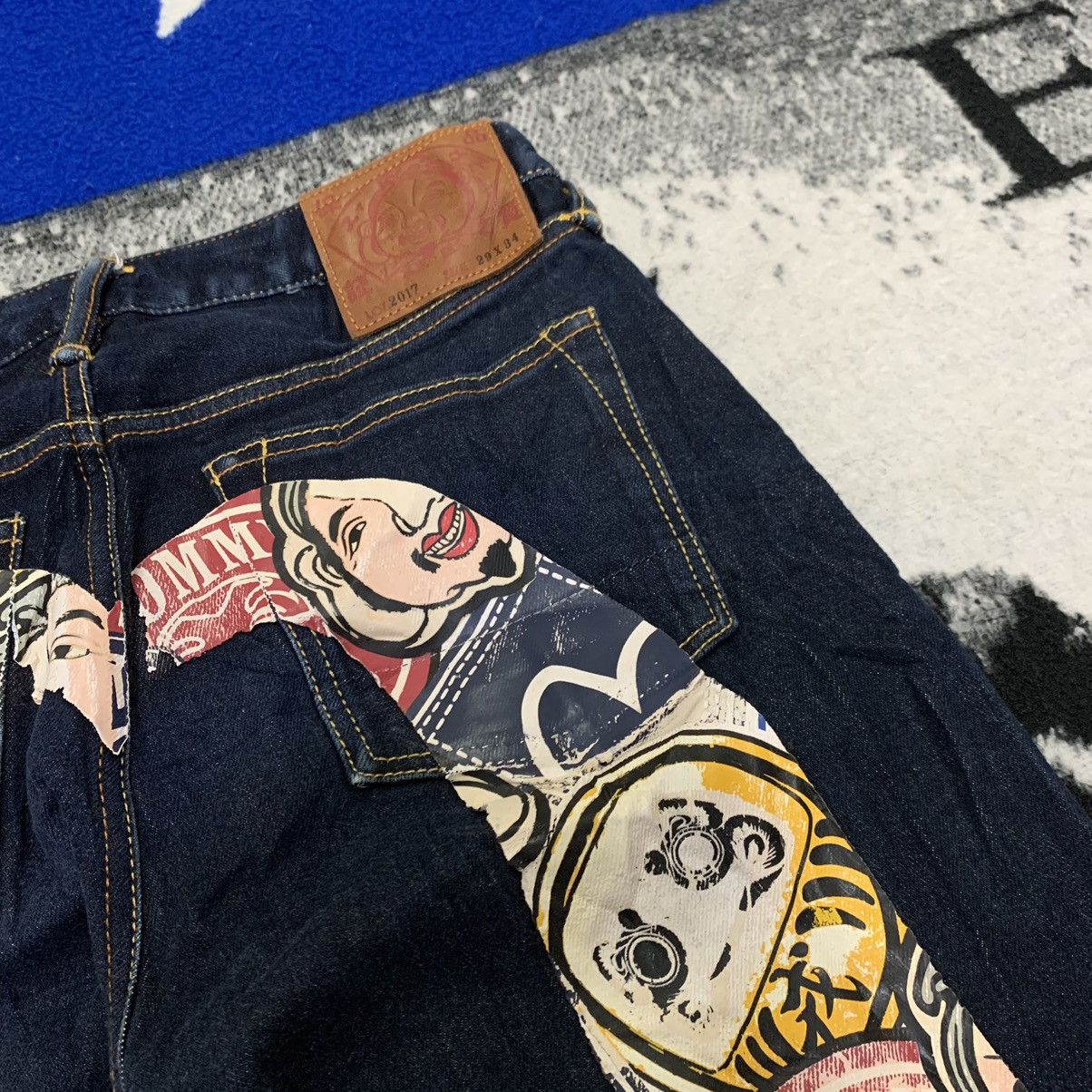 Evisu Evisu Daruma Daicock Selvedge Size US 29 - 3 Thumbnail