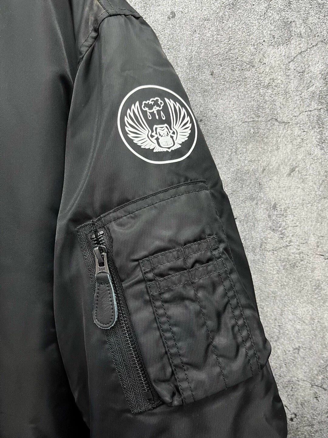 Bape Bape MAX1 Black Shark Flight Puffer Jacket L Rare New Size US L / EU 52-54 / 3 - 5 Thumbnail
