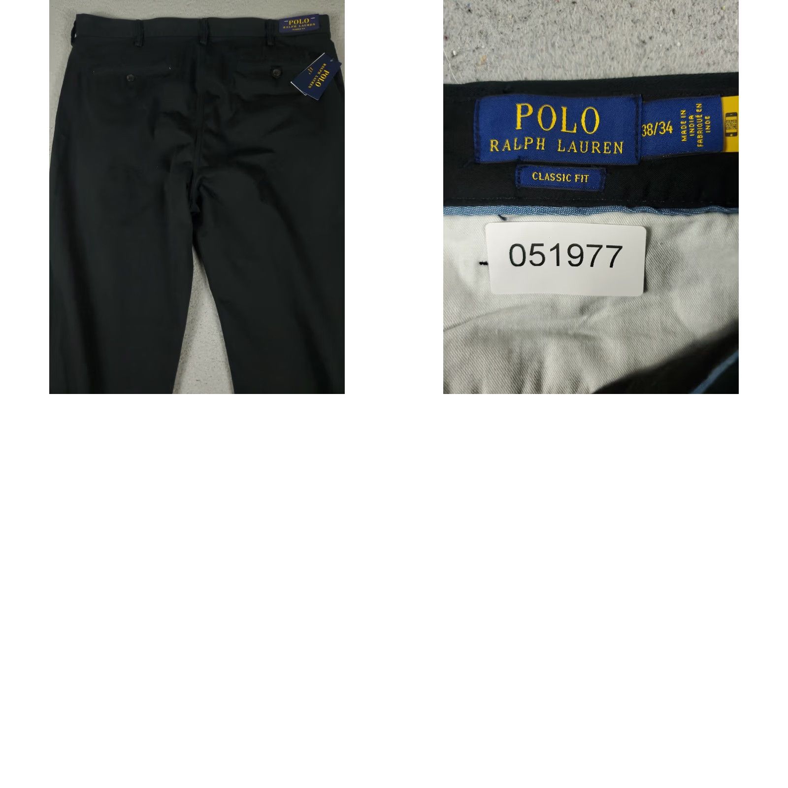 Ralph Lauren Ralph Lauren Pants Mens 38x30 Black Chino Trousers Size US 38 / EU 54 - 8 Thumbnail