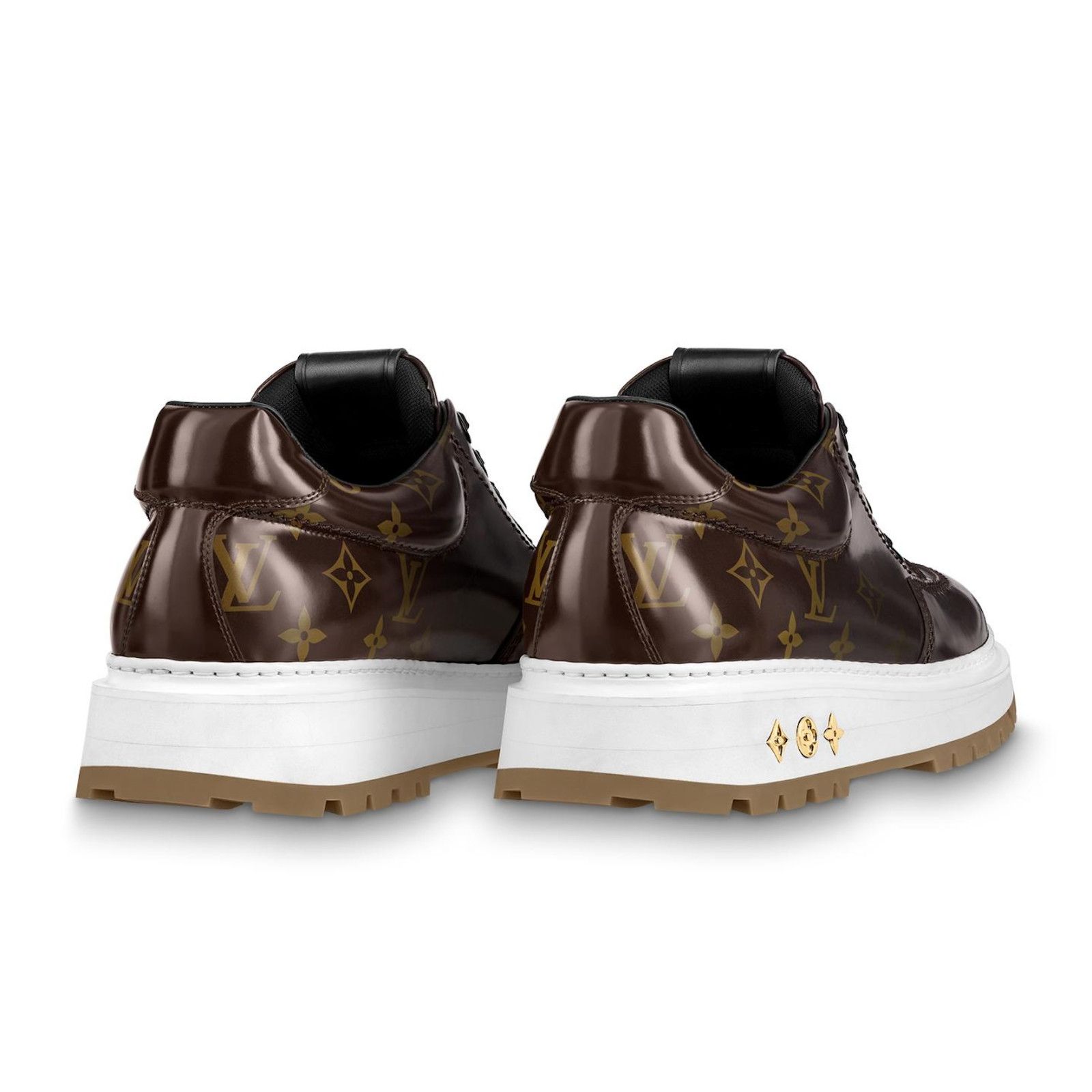 Louis Vuitton Louis Vuitton LV x NBA Abbesses Derby Ebony Brown Size US 10 / EU 43 - 15 Thumbnail