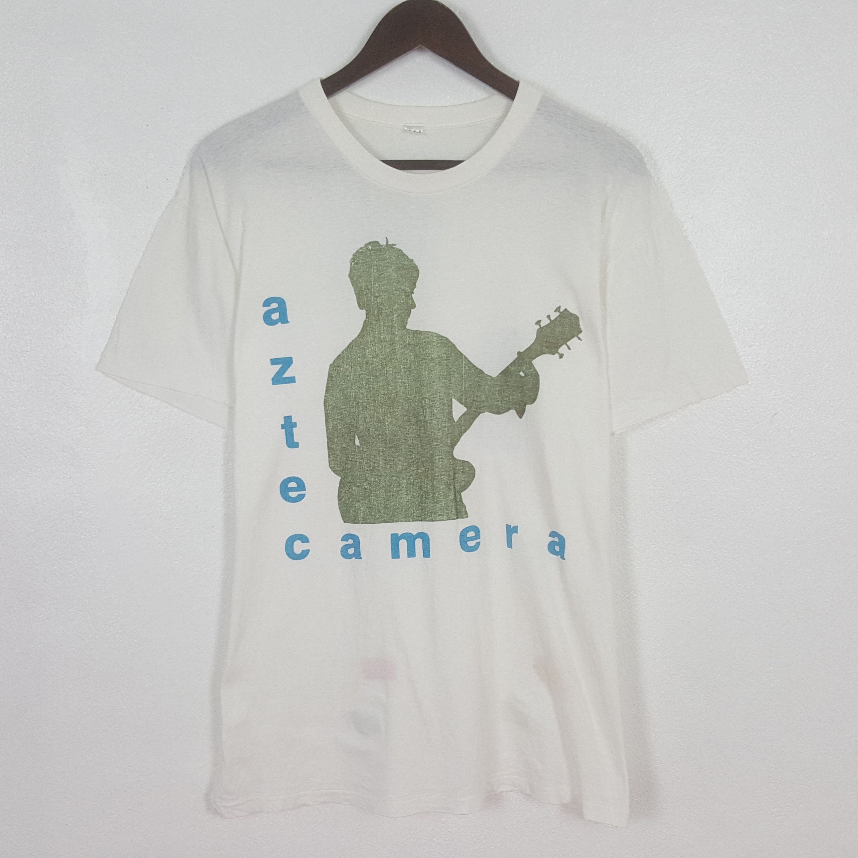 Band Tees Vintage Aztec Camera Stray Tour 1990 Tokyo Tshirt Size US M / EU 48-50 / 2 - 1 Thumbnail