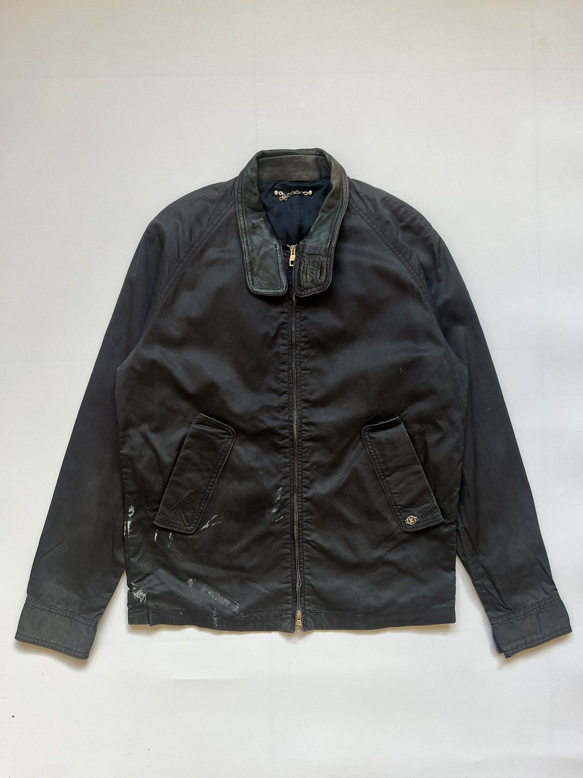 Louis Vuitton F/W 2009 Louis Vuitton Blouson Black Jacket Size US S / EU 44-46 / 1 - 1 Thumbnail