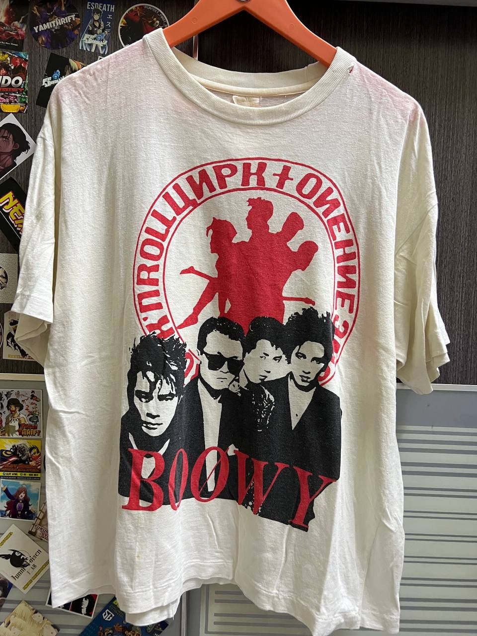 Other VINTAGE RARE JAPAN BAND BOOWY Size US L / EU 52-54 / 3 - 1 Thumbnail