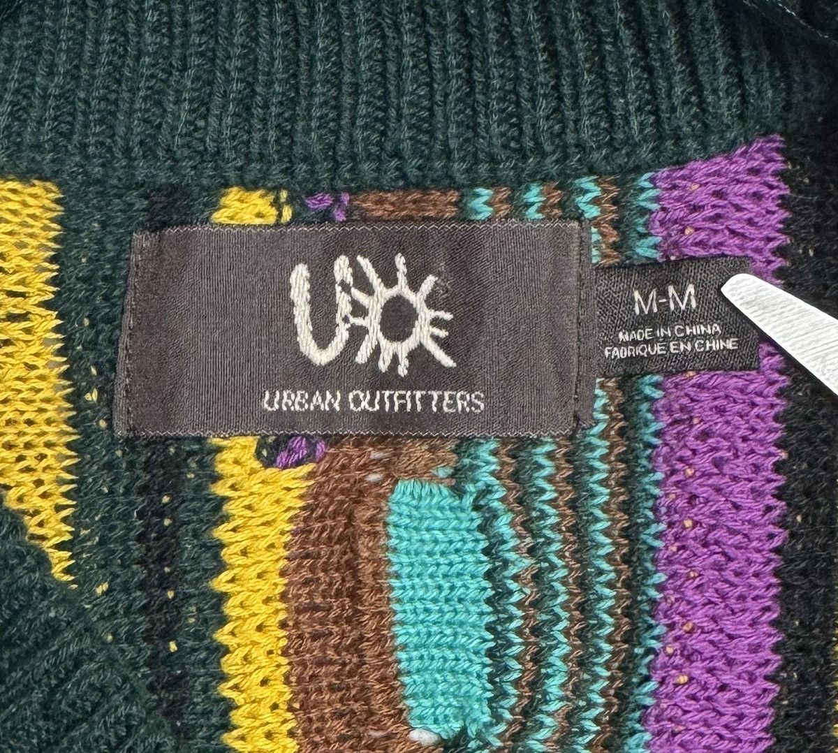 Urban Outfitters Urban Outfitters Cotton Crewneck 3D Knit Sweater Size US M / EU 48-50 / 2 - 8 Thumbnail