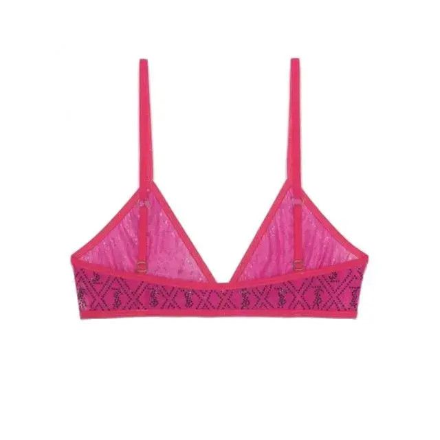 Saint Laurent Paris o1s1wg110924 Size: XL / Cassandre Bra Tulle Jersey Size ONE SIZE - 2 Thumbnail