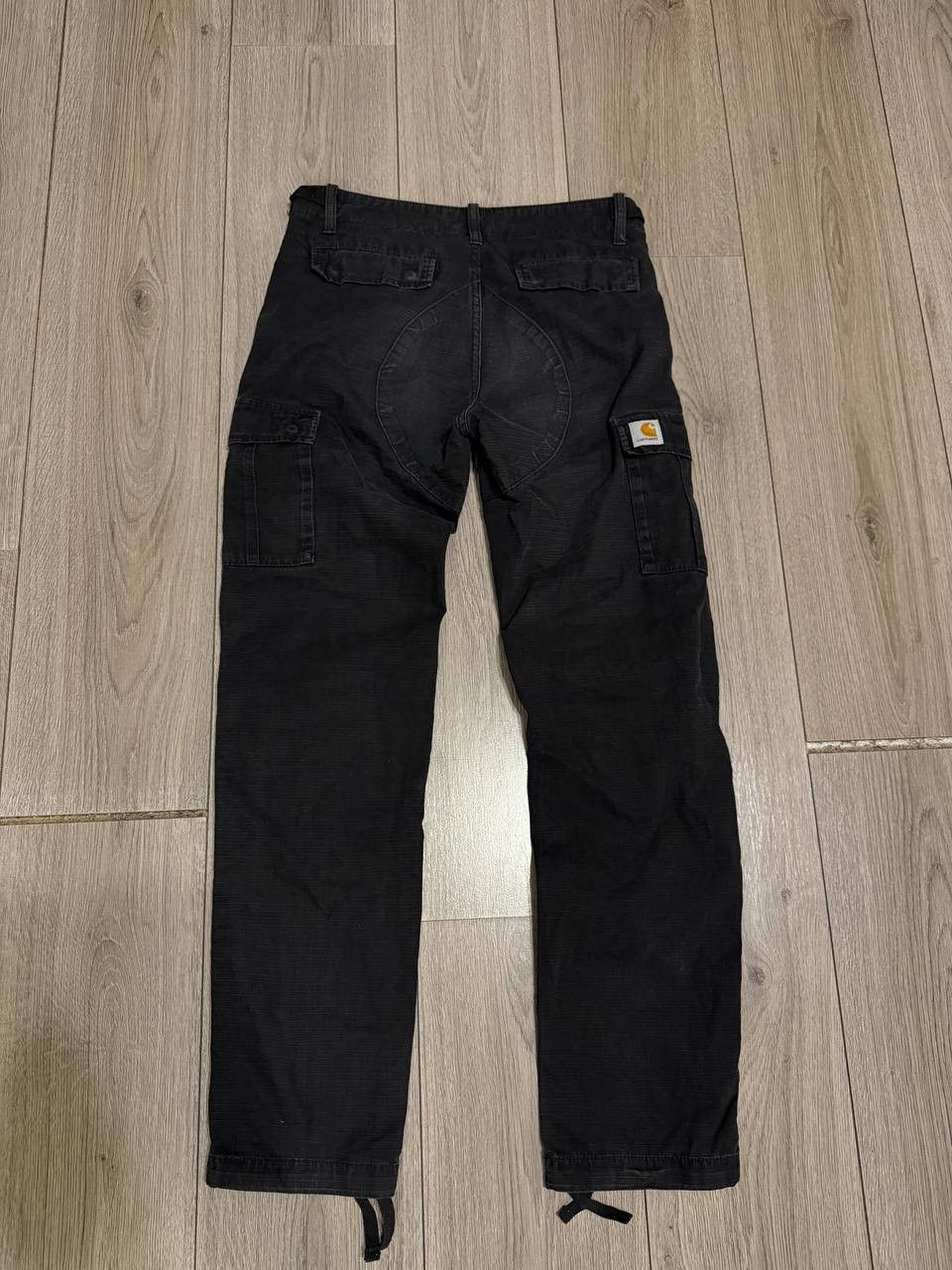 Carhartt Wip Carhartt WIP - Aviation Pant W27 X L32 Black Cargo Trousers Size US 27 - 7 Thumbnail