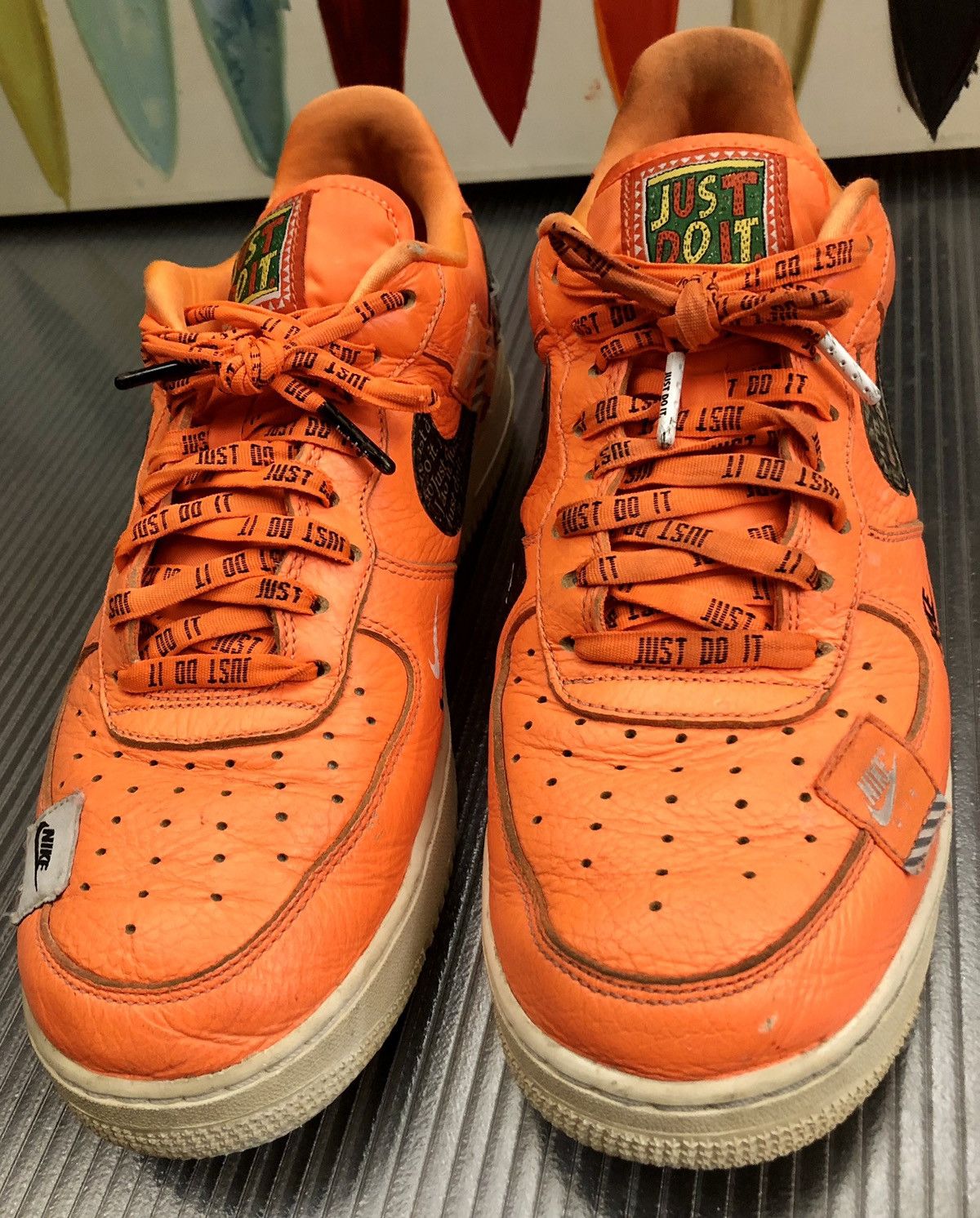 Nike Nike Air Force 1 Low Just Do It Pack total orange 10 US Size US 10 / EU 43 - 8 Thumbnail