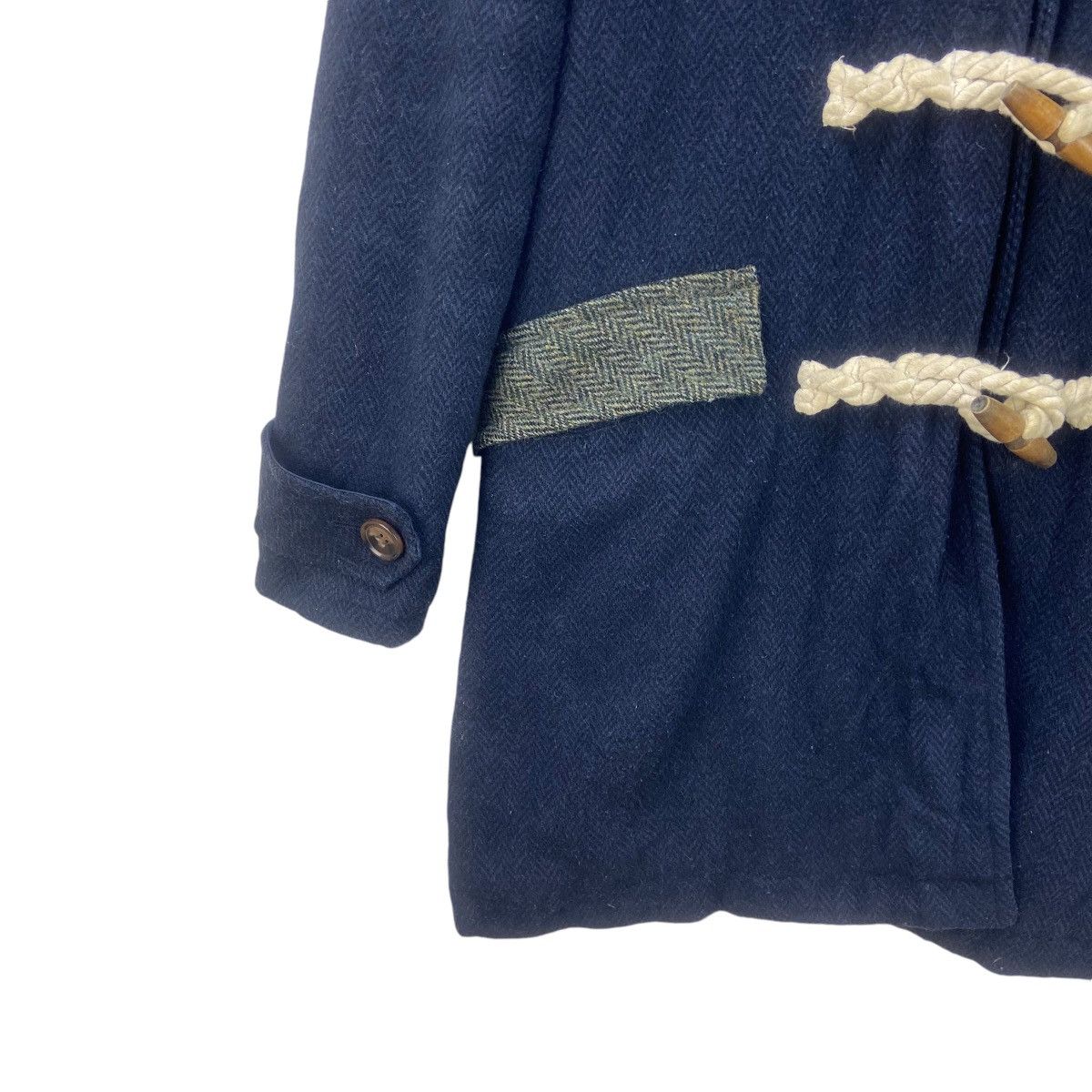 Harris Tweed Hariss Tweed Sevendays=Sunday Wool Heavy Herringbone Coat Size M / US 6-8 / IT 42-44 - 5 Thumbnail