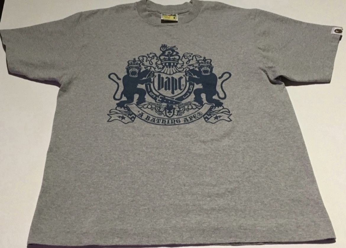 Bape bapesta logo tee shirt