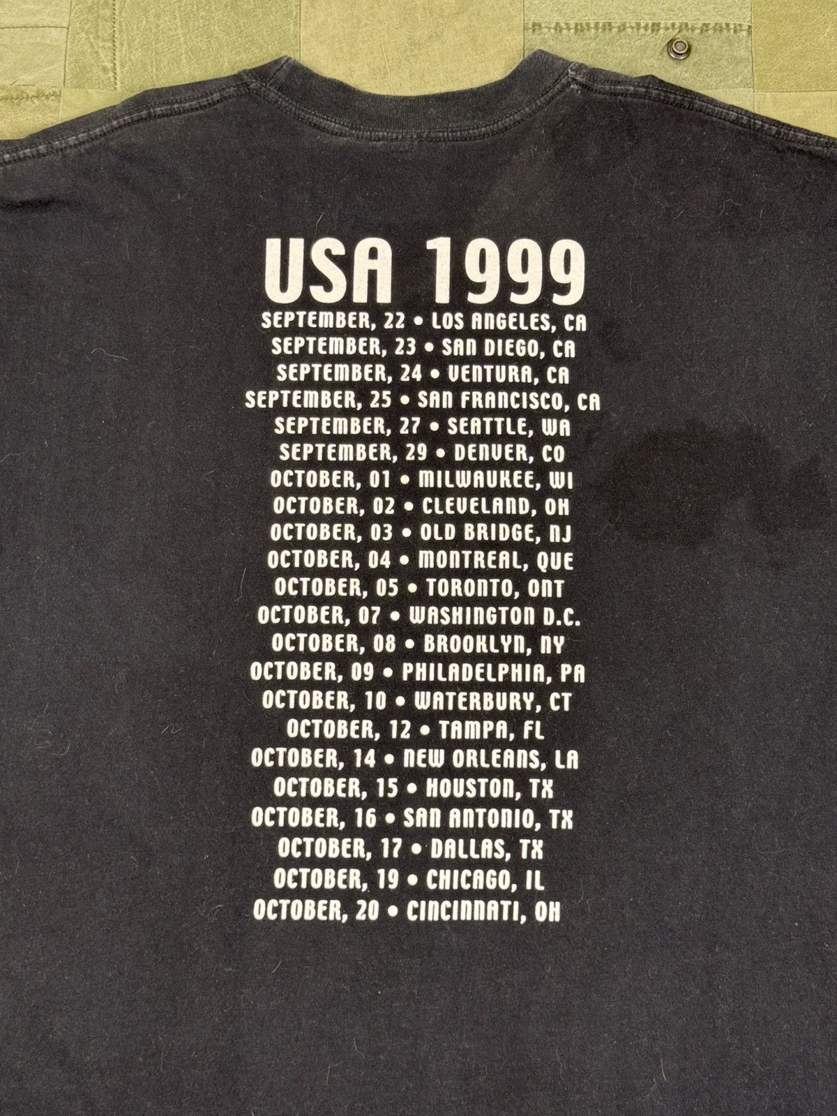 Band Tees × Vintage Mercyful Fate 1999 Tour Tee Size US XL / EU 56 / 4 - 5 Thumbnail