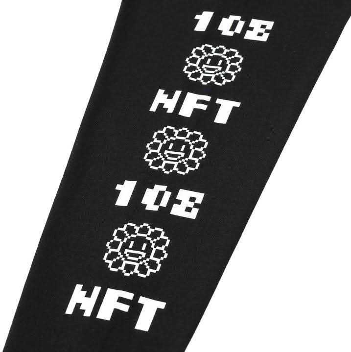 Takashi Murakami Takashi Murakami Bonno NFT flowers long sleeve Tshirt BLK Size US XL / EU 56 / 4 - 4 Thumbnail