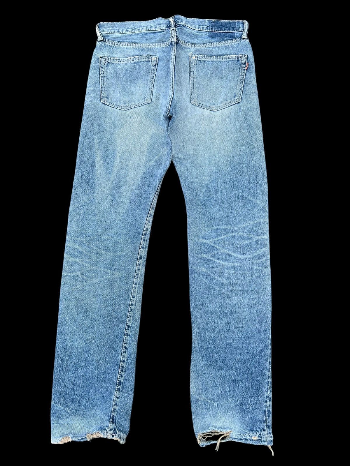 Kapital Thrashed Vintage OMNIGOD Selvedge Denim Jeans Size US 31 - 2 Thumbnail