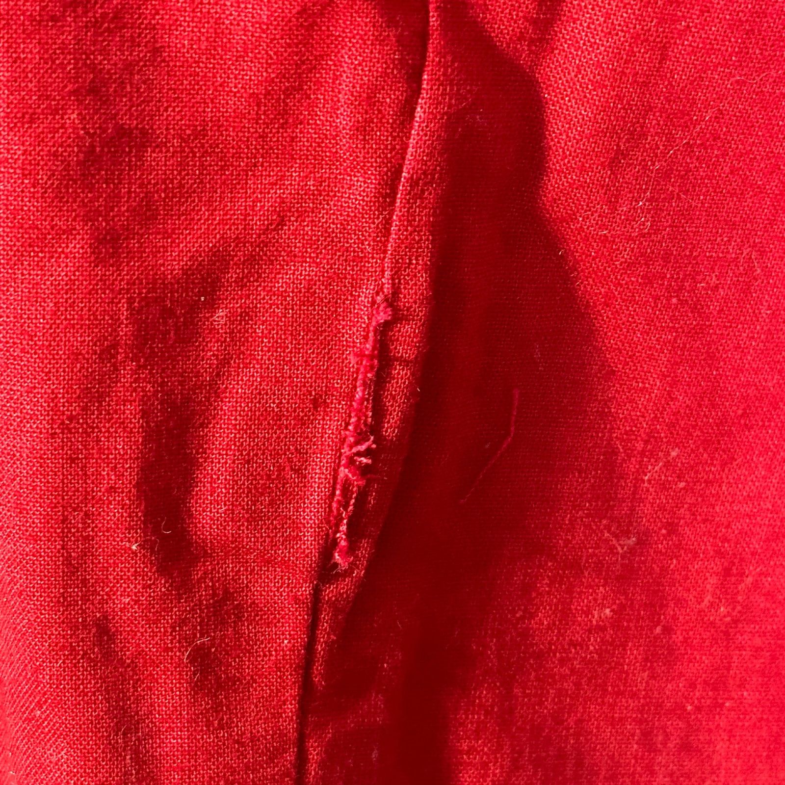 Vintage Vintage 1980s Red Felted Wool Embroidered Vest L Size L / US 10 / IT 46 - 7 Thumbnail
