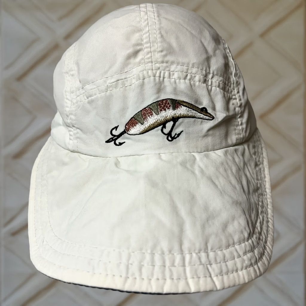 Vintage VINTAGE Columbia Performance Fishing Gear Adjustable Light Weight Hat Fishing Lure Size ONE SIZE - 1 Thumbnail