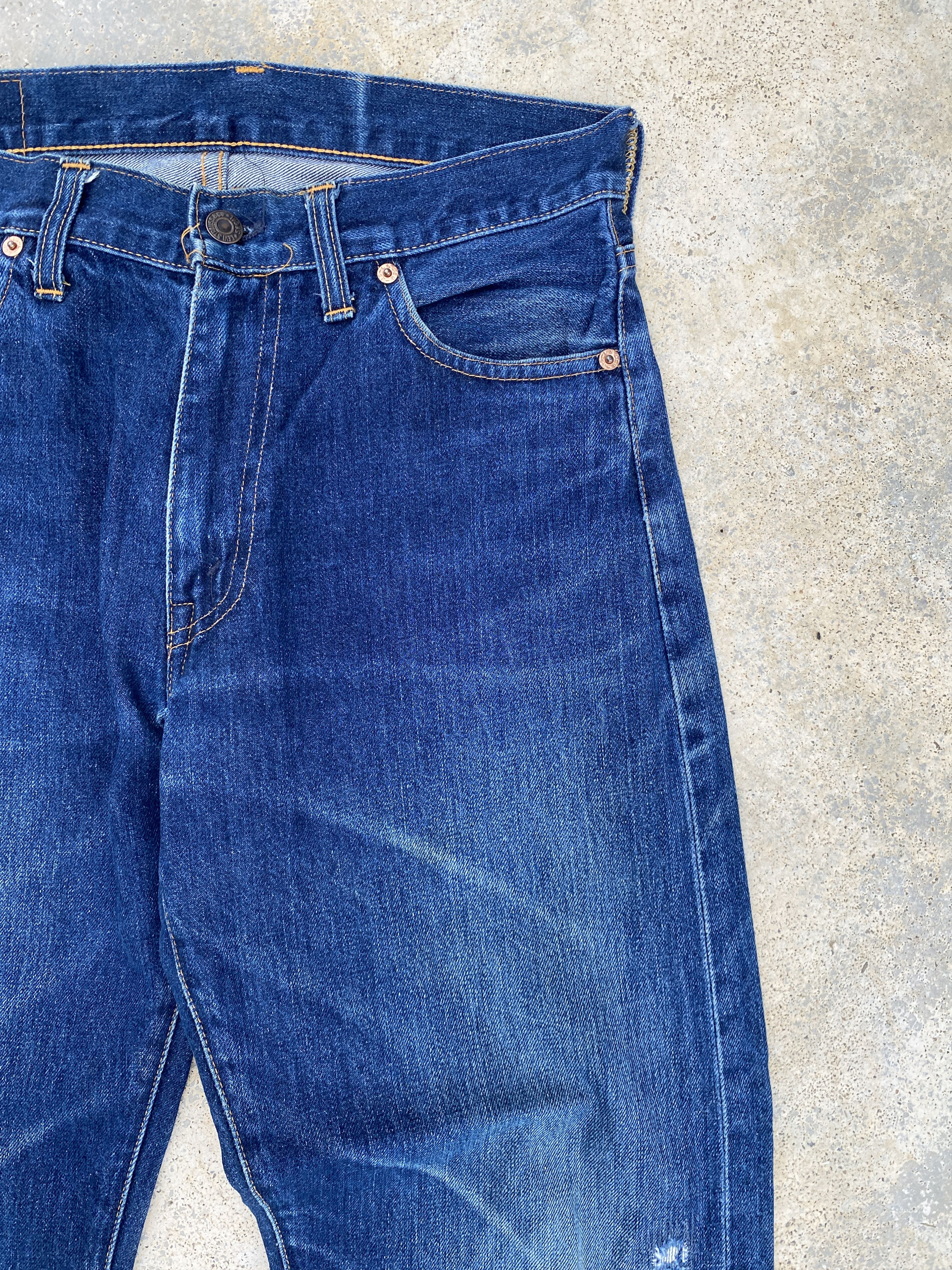 Levi's × Levi's Vintage Clothing Levis 551ZXX LVC USA Big E Selvedge Jeans Size US 30 / EU 46 - 3 Thumbnail