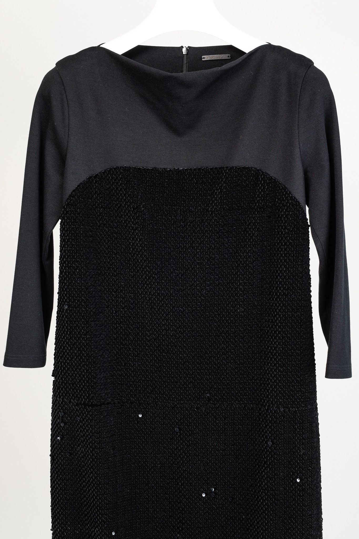 Annette Gortz Annette Gortz AW/14 Siri Velvet-Sequin 3/4 Sleeve Dress Size M / US 6-8 / IT 42-44 - 2 Thumbnail