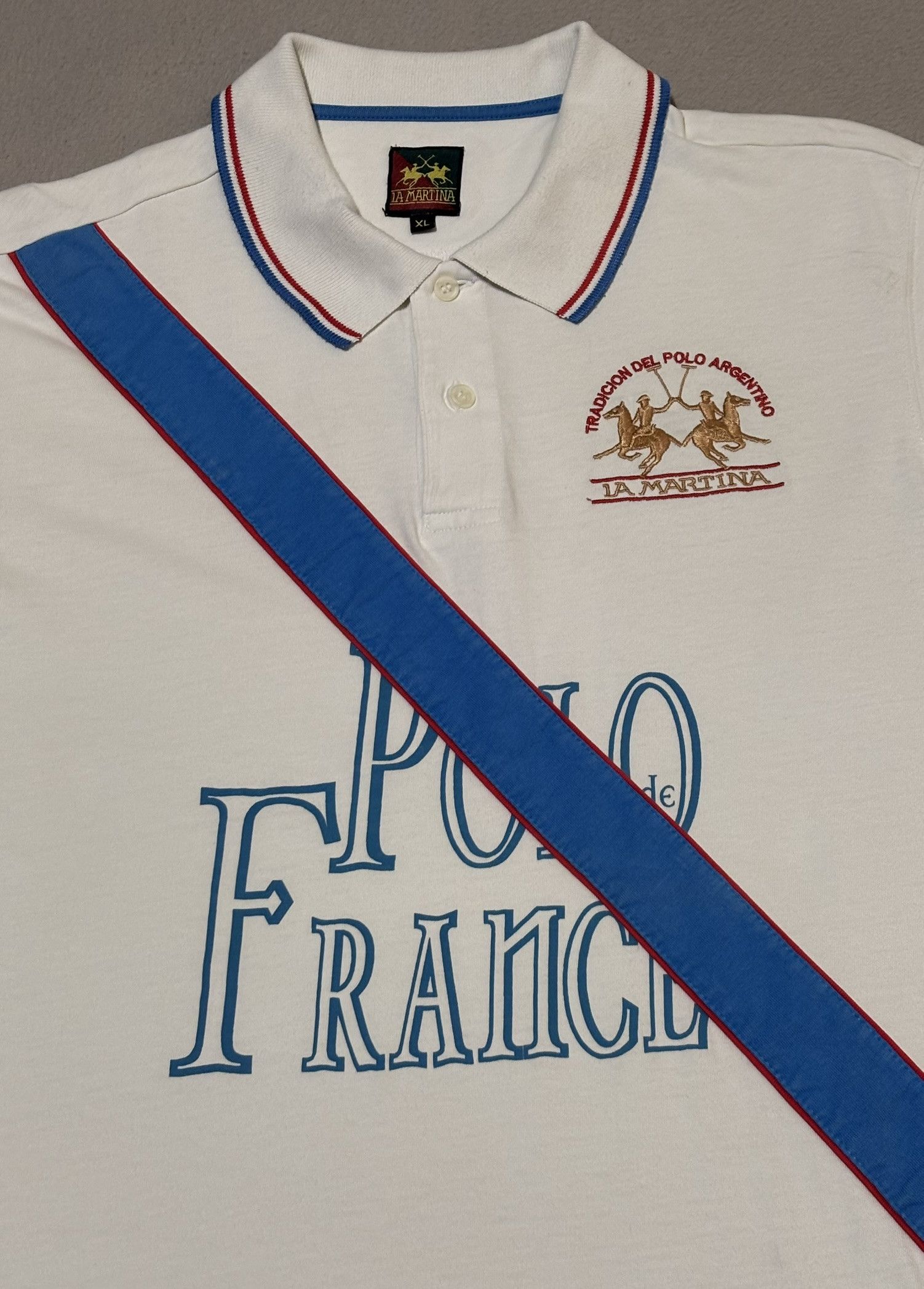 La Martina LA Martina France Polo Team 4 Polo size XL Size US XL / EU 56 / 4 - 6 Thumbnail