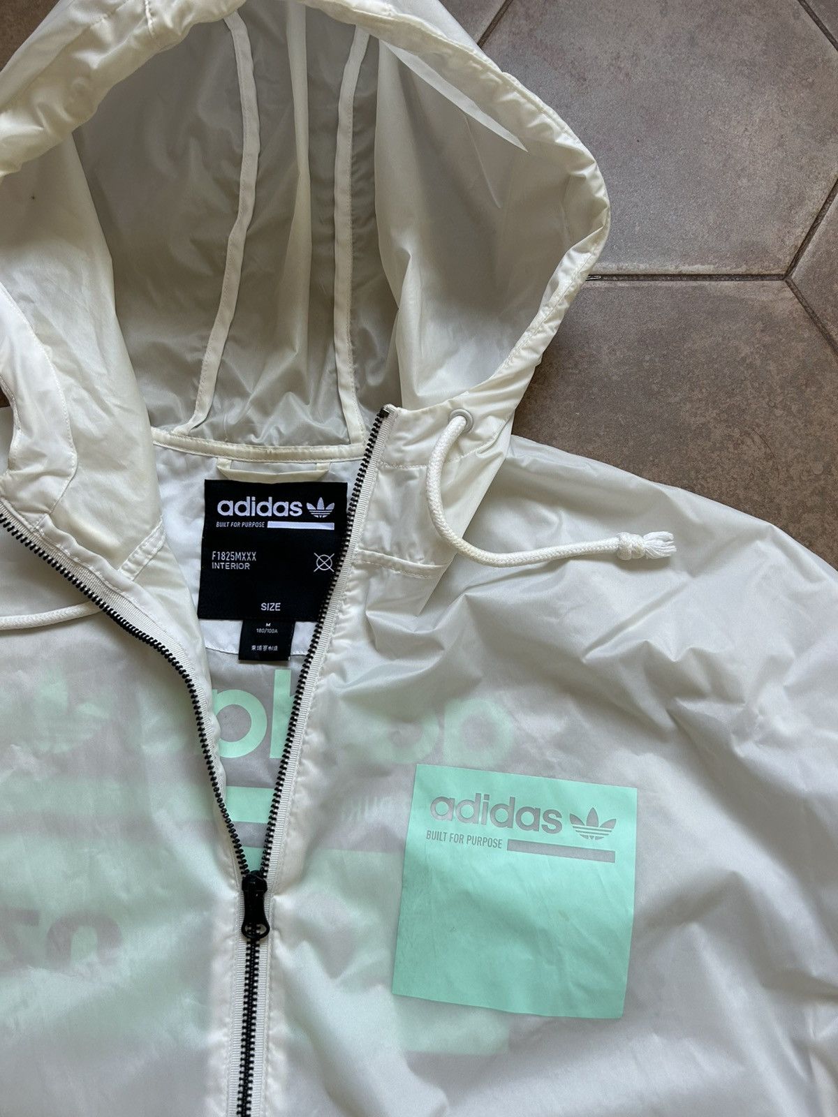 Adidas Adidas Built For Purpose 2.65 oz hoodie jacket spell out Size US M / EU 48-50 / 2 - 4 Thumbnail