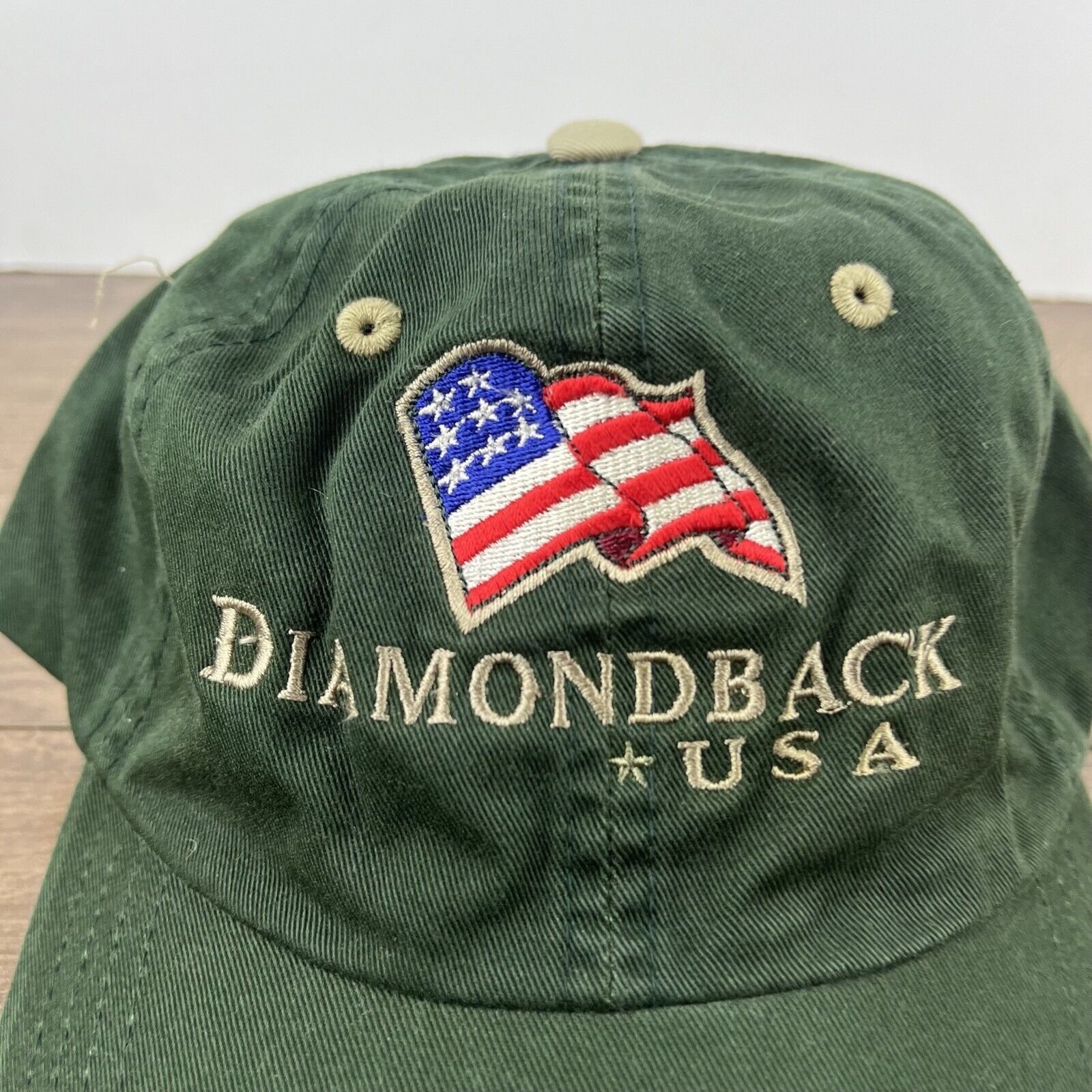 Other Diamondback USA Hat Adjustable Hat Green Hat Adjustable Gree Size ONE SIZE - 6 Thumbnail