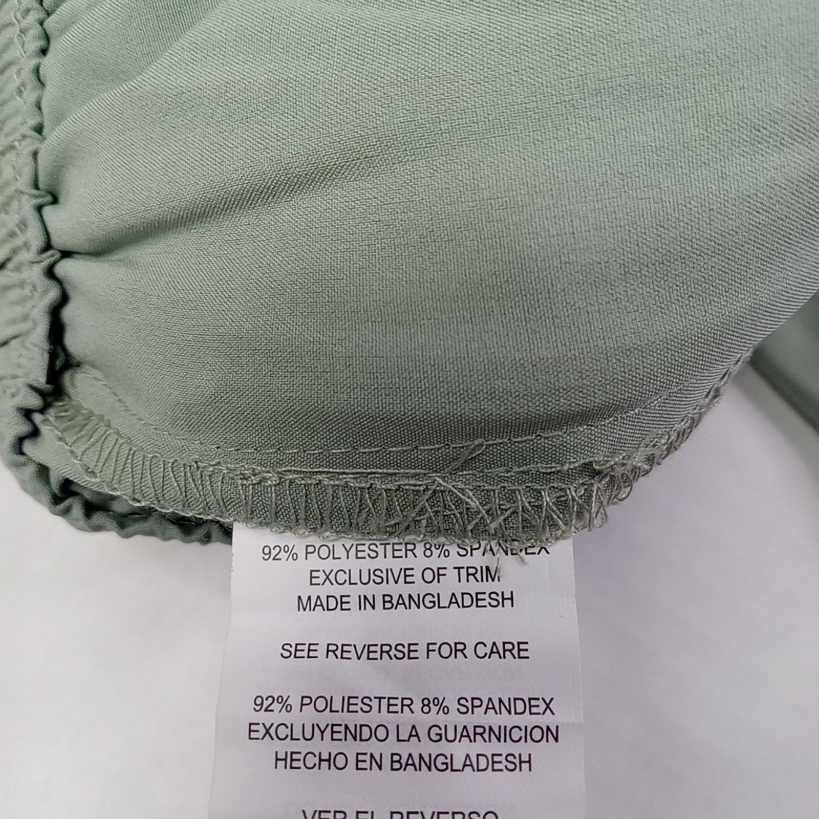 Other Mitre Men’s L Elastic Waist Green Shorts With 7” Inseam NWT Size US 36 / EU 52 - 5 Thumbnail