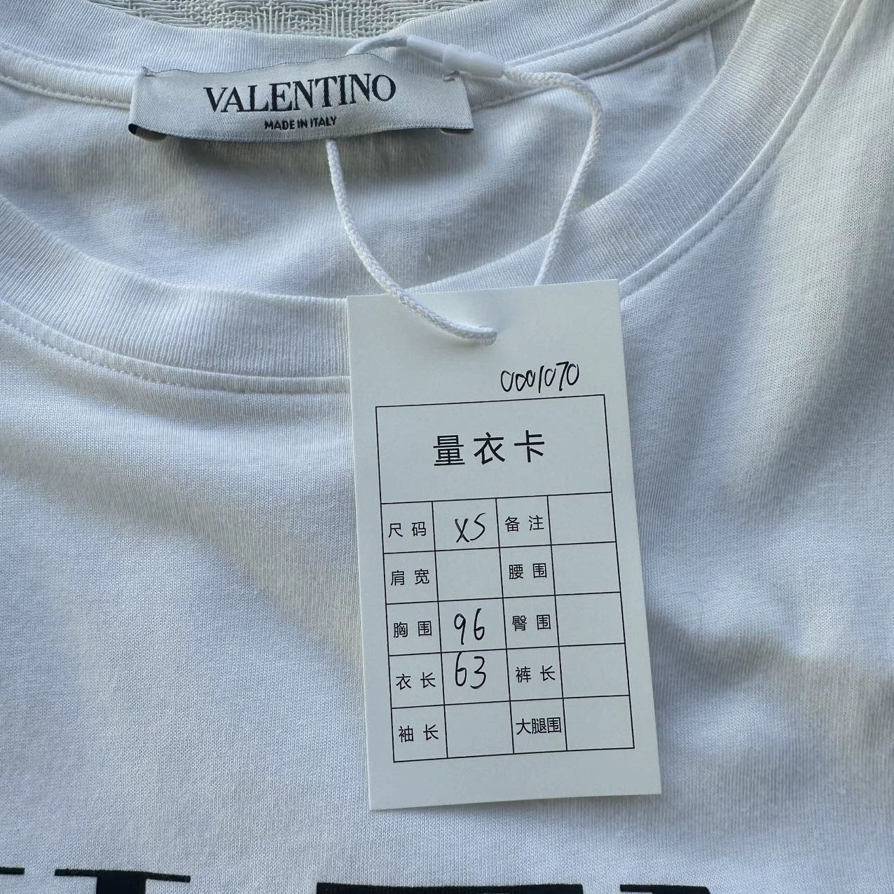 Valentino Valentino White T-shirt XS 95 New Size US XS / EU 42 / 0 - 5 Thumbnail