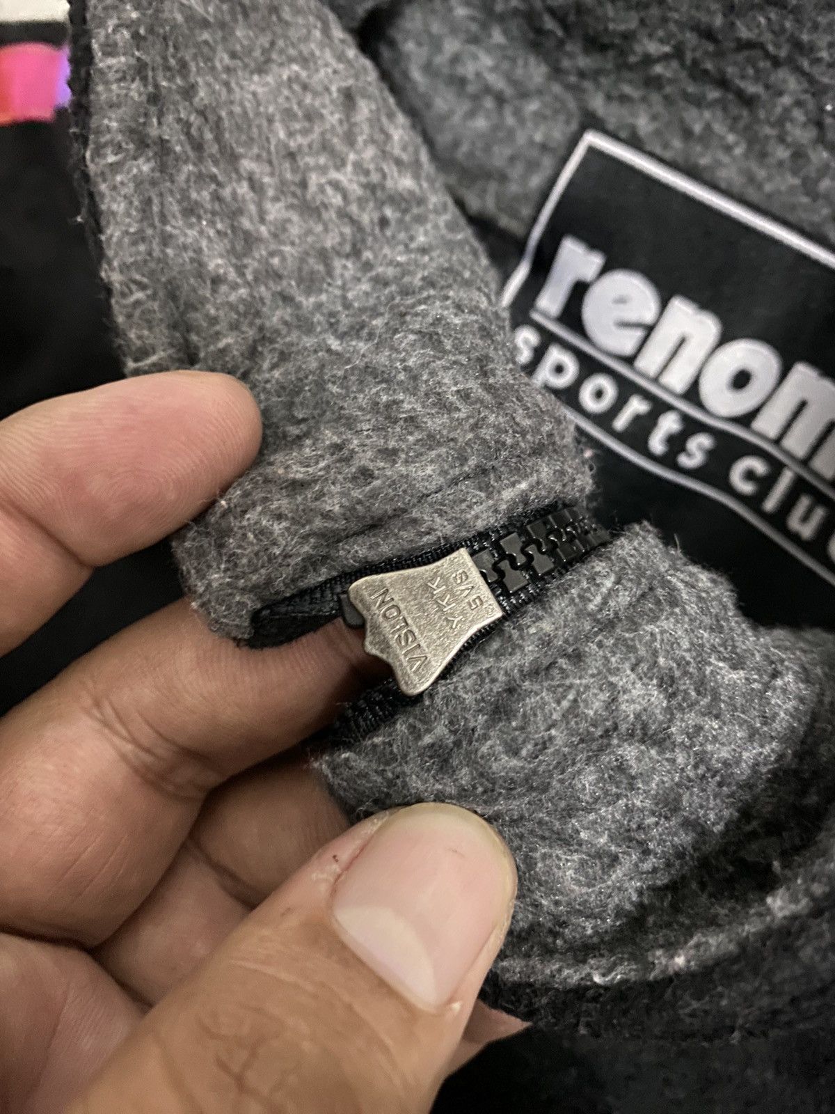 Japanese Brand × Renoma × Vintage Vintage Renoma Rainbow Sport Club Fleece Half Zipper Jacket Size US S / EU 44-46 / 1 - 5 Thumbnail