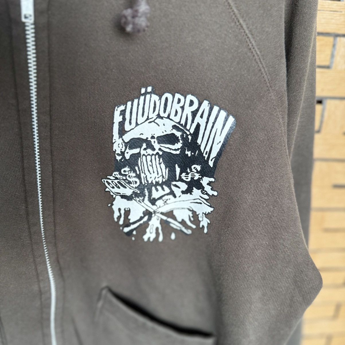Japanese Brand Fuudobrain Zipper Hoodie Size US M / EU 48-50 / 2 - 4 Thumbnail