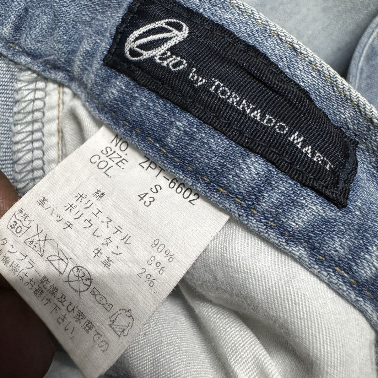 Tornado Mart Tornado Mart Blue Denim Slim Jeans Stretch Size US 30 / EU 46 - 19 Thumbnail