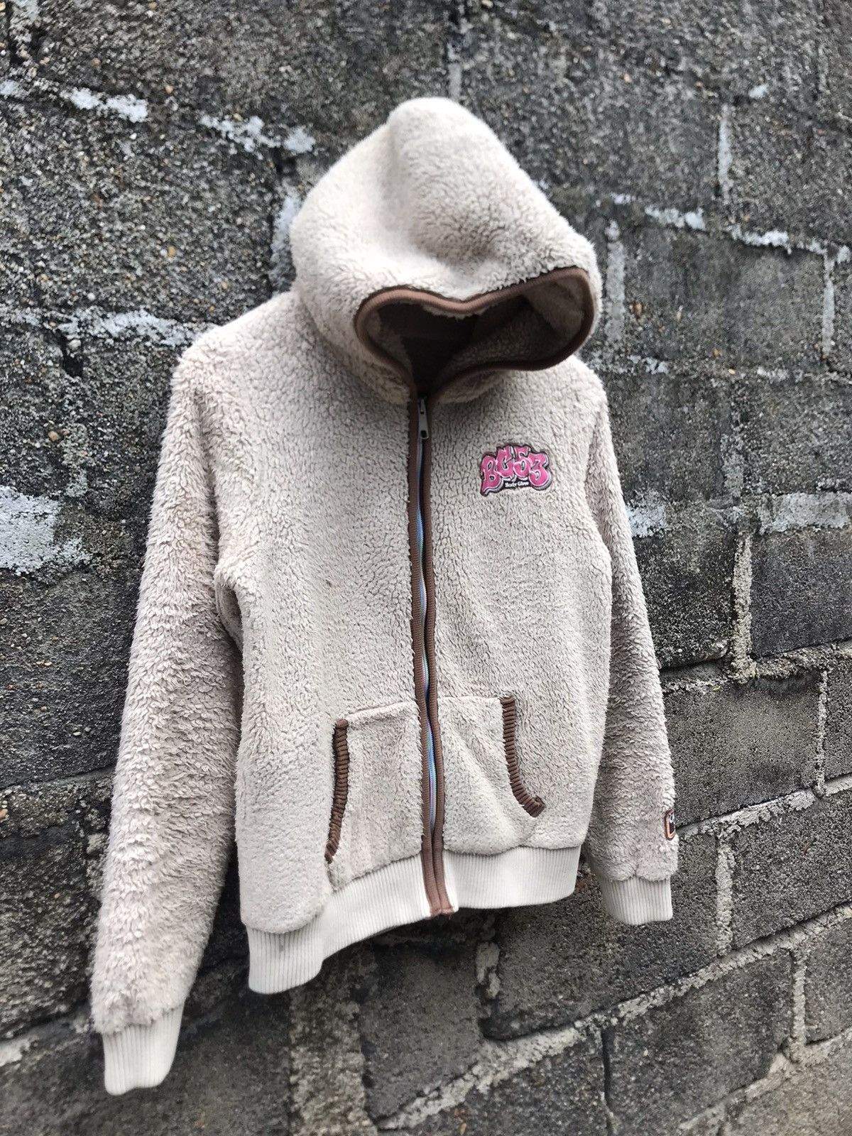 Body Glove ⚡️Vintage Body Glove Fleece Hoodies Sweater Jacket Size M / US 6-8 / IT 42-44 - 2 Thumbnail