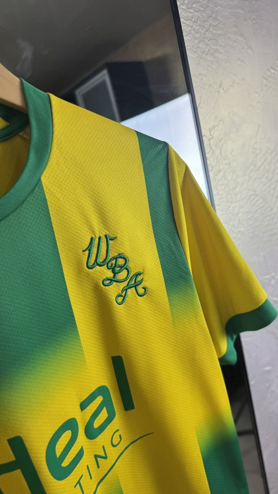 Puma Puma WBA Away Jersey Vibrant Stripes Tech & Embossed Quotes Size US M / EU 48-50 / 2 - 2 Thumbnail