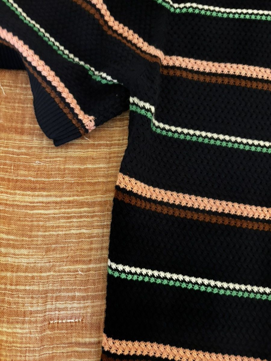 Scotch & Soda Striped Knit Polo Size US L / EU 52-54 / 3 - 3 Thumbnail