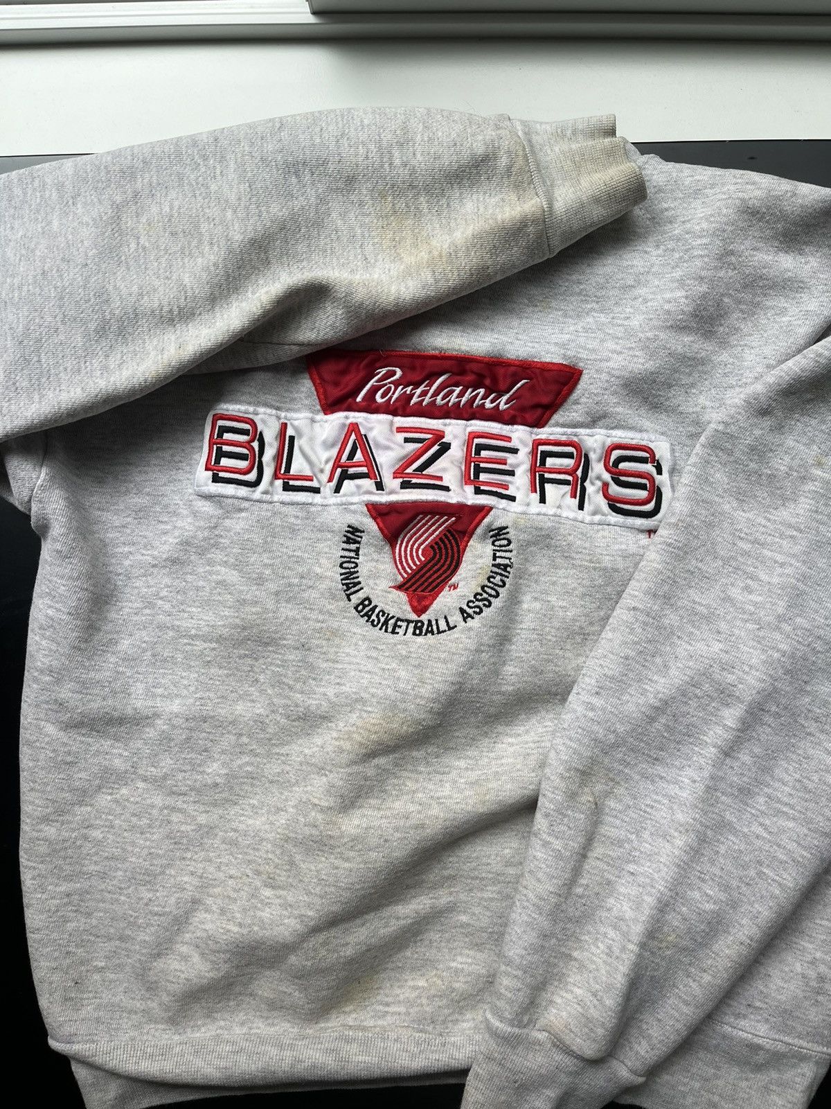 Logo 7 × NBA vintage 1990s Logo 7 Blazers Crewneck Size US S / EU 44-46 / 1 - 1 Thumbnail