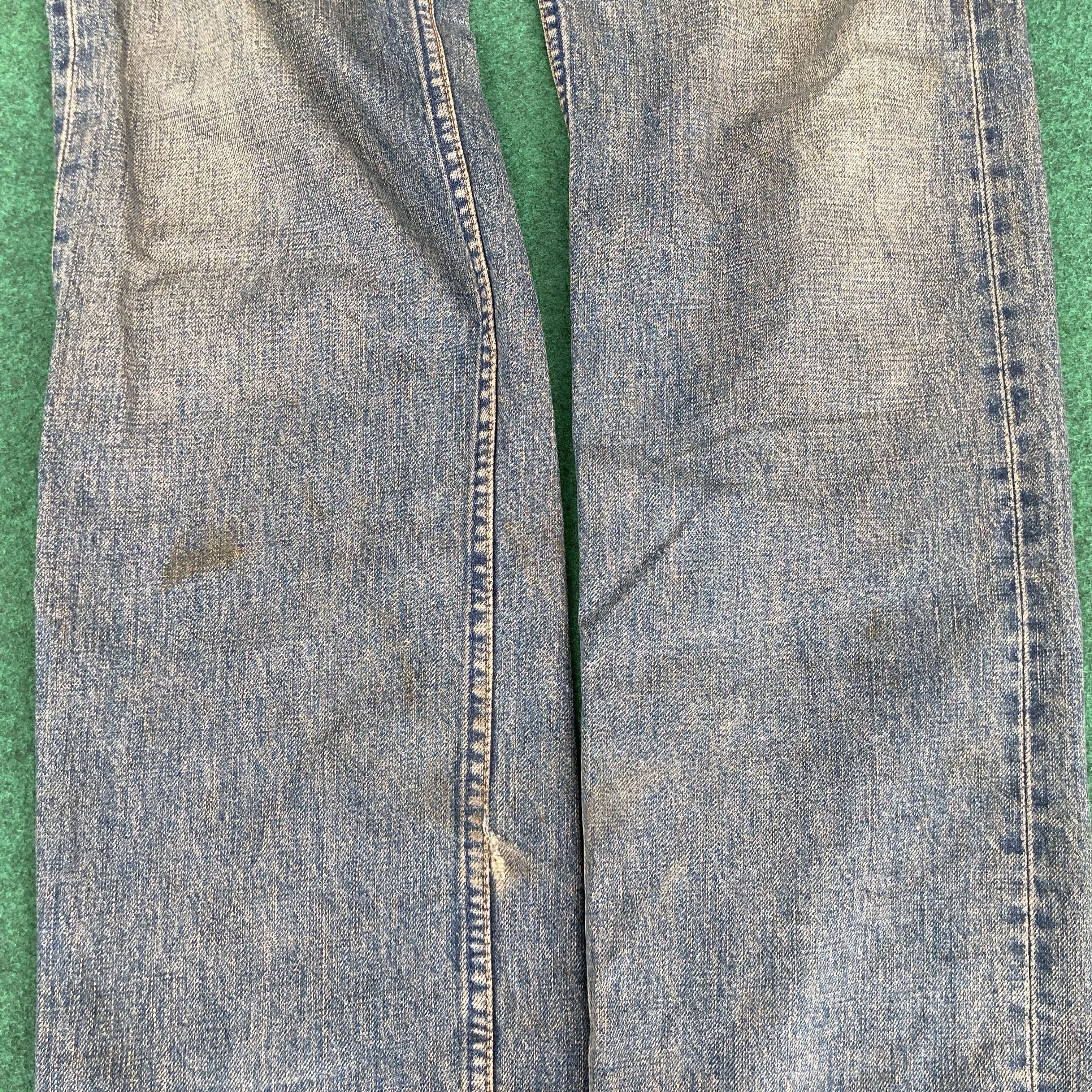 Levi's 28x34 Vintage Levis 503 Redline Selvedge Denim Blue Jeans Size US 28 / EU 44 - 13 Thumbnail