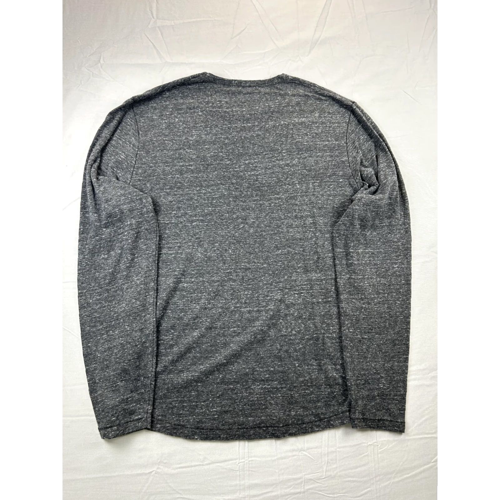 Buck Mason Buck Mason Shirt Mens Medium Gray Long Sleeve Heather Lightweight Made USA Size US M / EU 48-50 / 2 - 3 Thumbnail