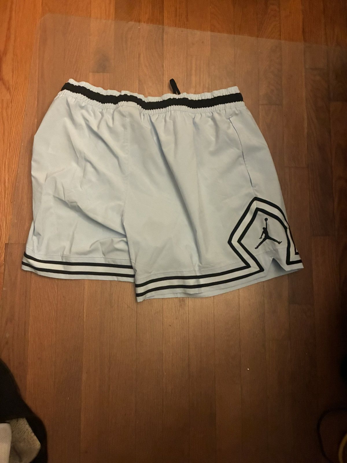 Jordan Brand Jordan Light Blue Basketball Shorts Size XXL #basketball Size US 40 / EU 56 - 2 Thumbnail