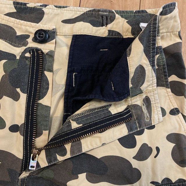 Bape BAPE Cargo Shorts 1st camo yellow a bathing ape NIGO ★size S Size US 30 / EU 46 - 6 Thumbnail