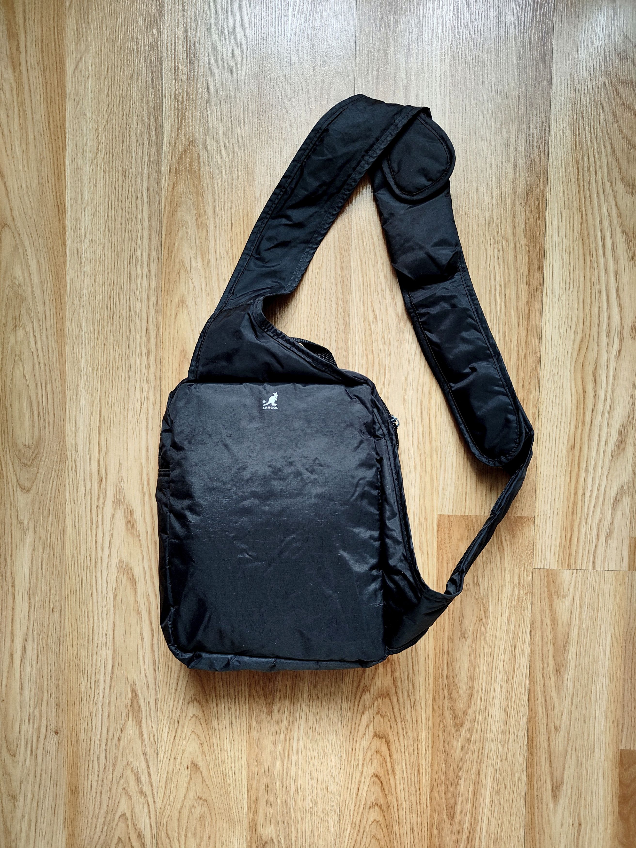 Kangol Vintage Kangol Sling Bag Messenger Nylon Shoulder Bag Size ONE SIZE - 3 Thumbnail