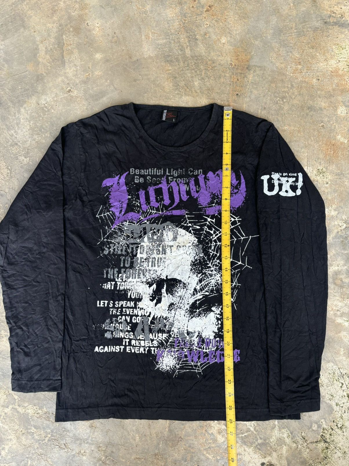 Hysteric Glamour Y2k The Breakers Poem Skull Ifsix Lgb Punk style Size US L / EU 52-54 / 3 - 8 Thumbnail
