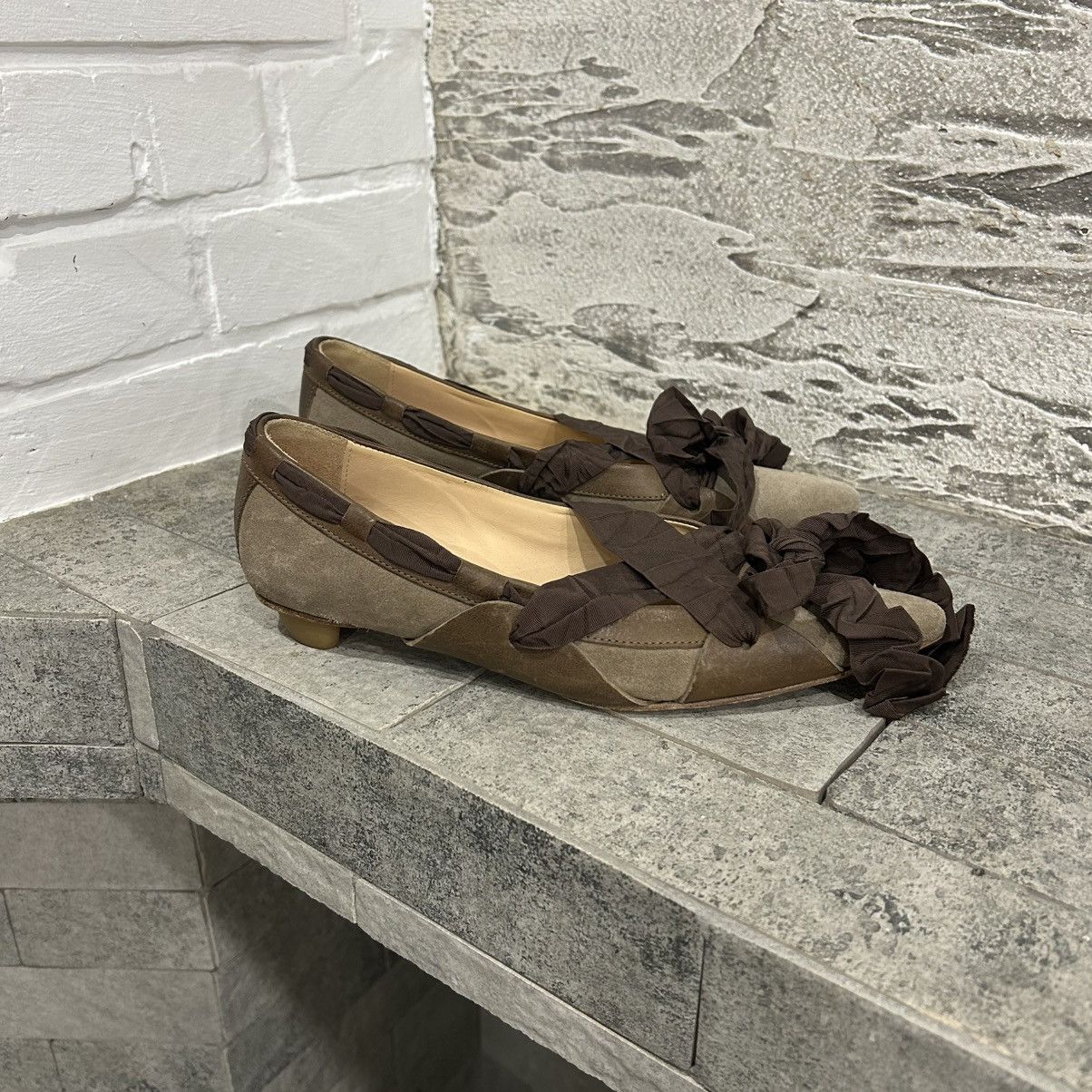 Marithe + Francois Girbaud Rare Marithe Francois Girbaud Ballerina Flats Leather Size US 6 / IT 36 - 3 Thumbnail