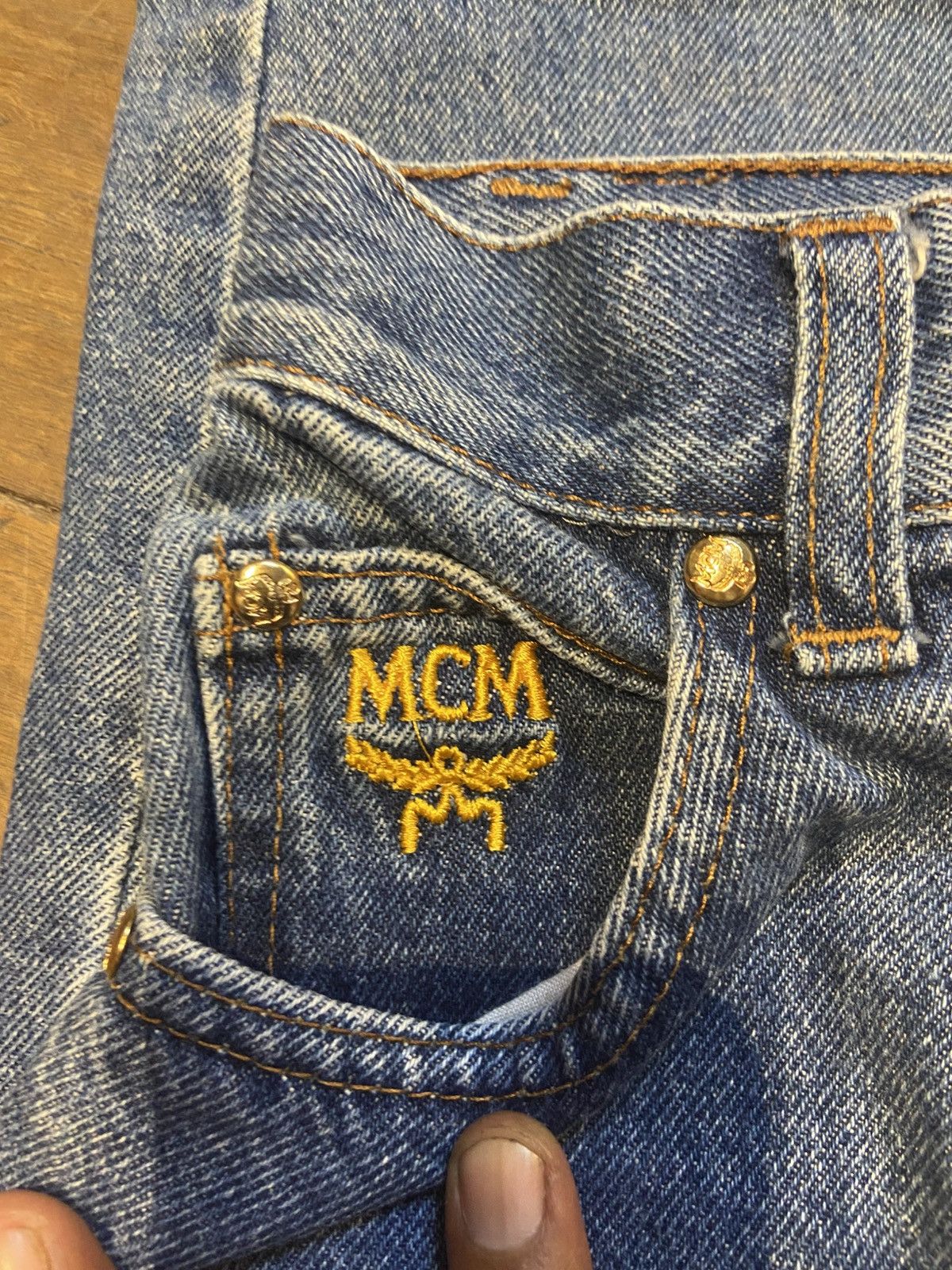 MCM MCM denim pants Size 25" / US 0 / IT 36 - 6 Thumbnail