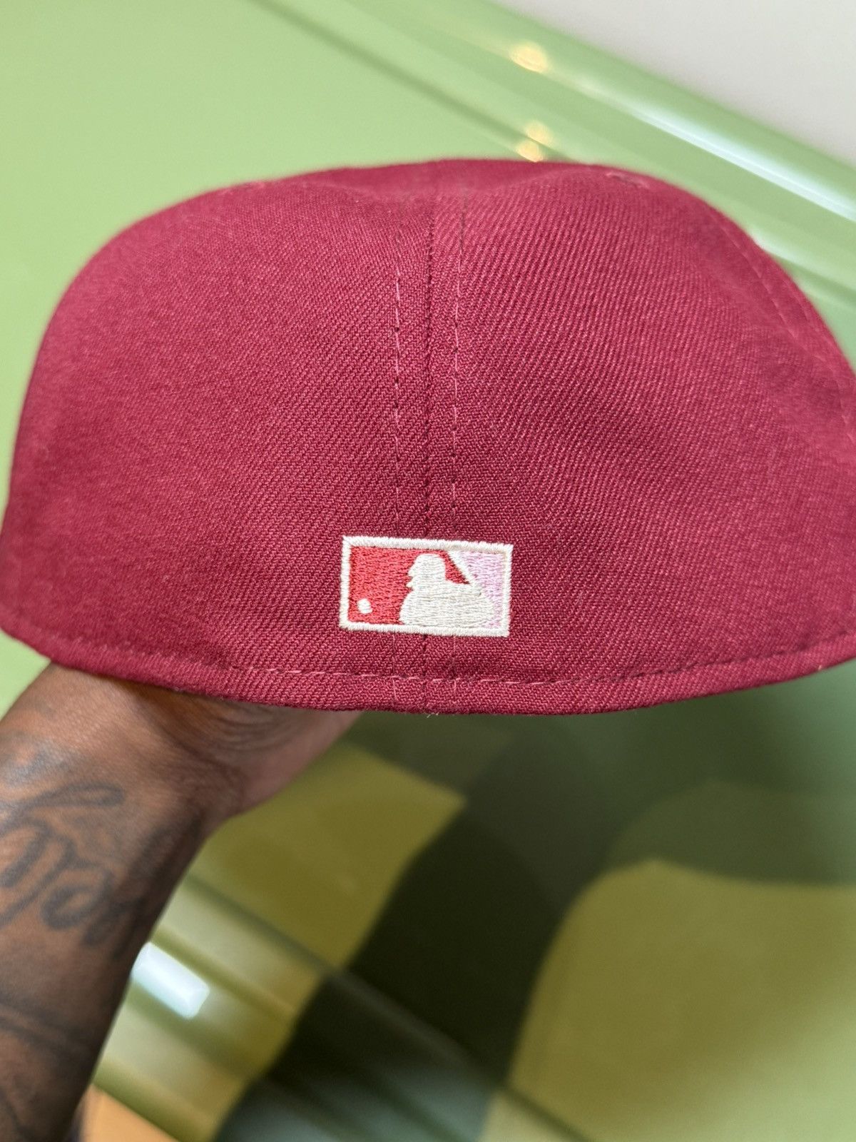 Capsule × Hat Club × New Era 7 5/8 Hat Club Red Velvet Seattle Mariners Size ONE SIZE - 4 Thumbnail