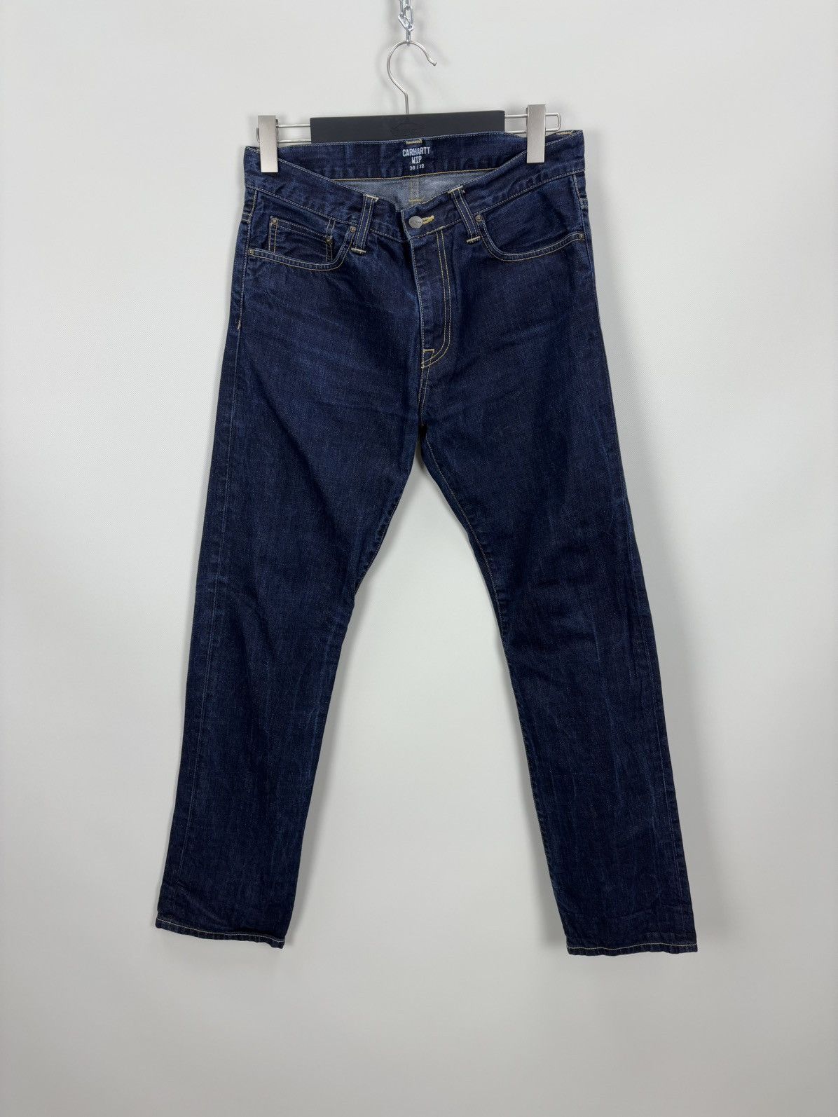 Carhartt Mens jeans Carhartt Size 30x32 Color Blue Size US 30 / EU 46 - 1 Thumbnail