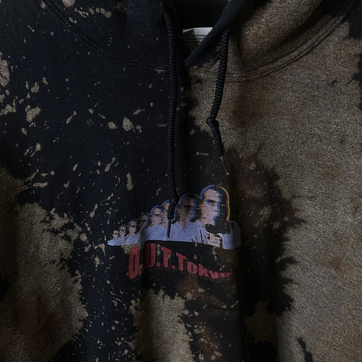 Japanese Brand Japanese Streetwear Brand Out Tokyo Acidwash Pullover Hoodie Size US XL / EU 56 / 4 - 3 Thumbnail