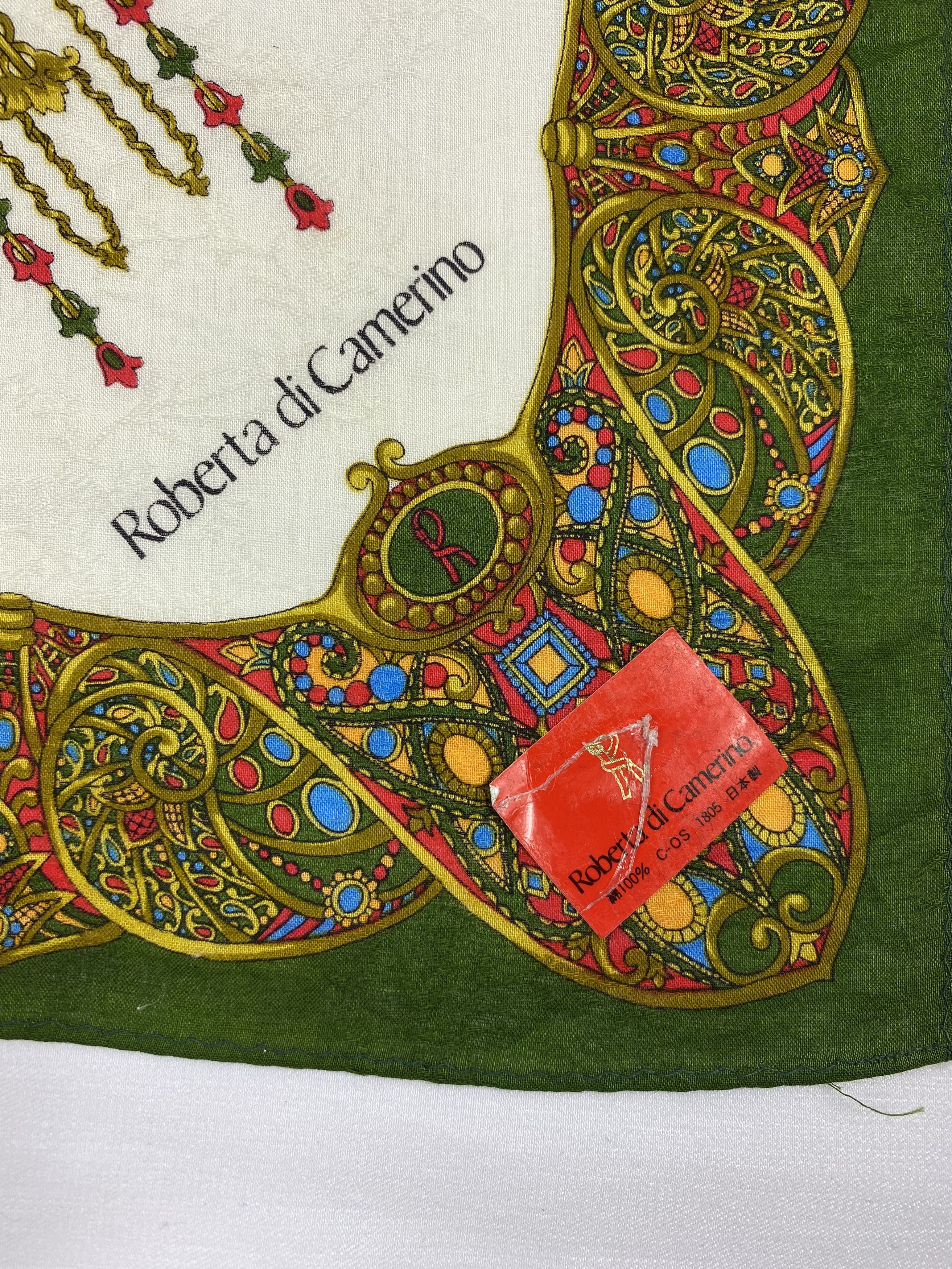 Roberta di Camerino × Vintage Roberta Di Camerino Handkerchief / Bandana / Neckerchief Size ONE SIZE - 5 Thumbnail