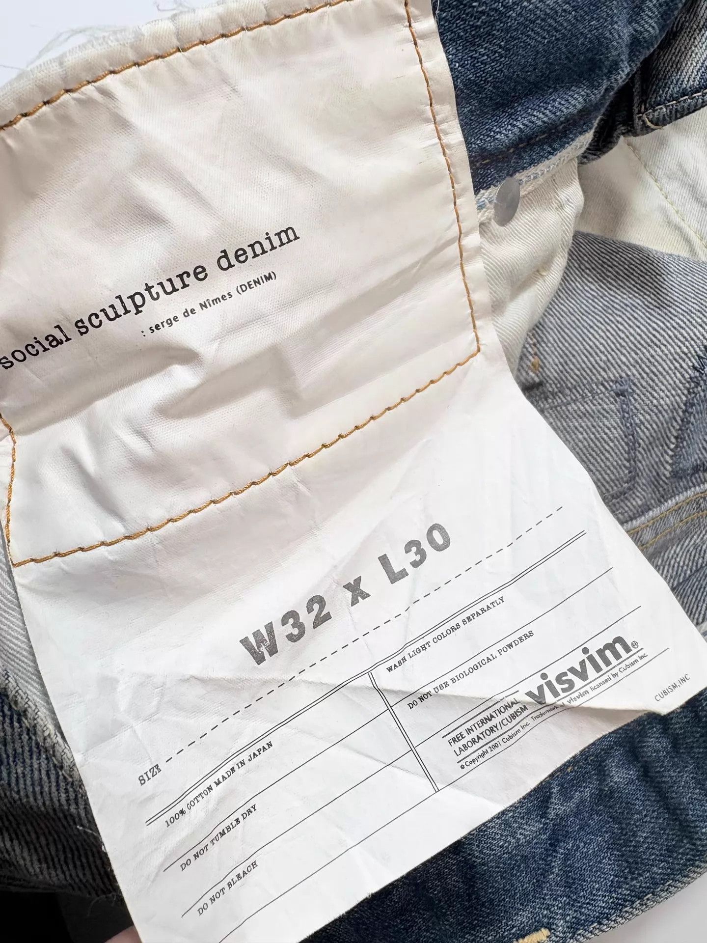 Visvim VISVIM 04D8 Floral Denim Jeans US 32 Size US 32 / EU 48 - 7 Thumbnail