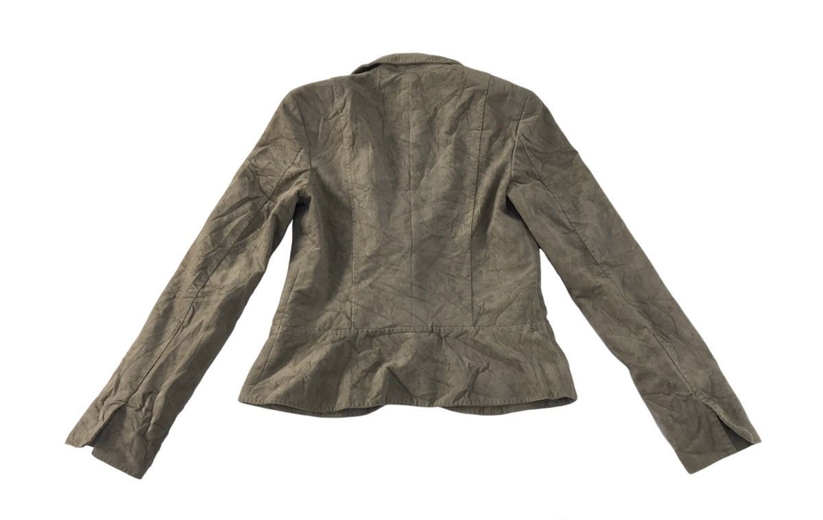 Designer 90s Vingt-trois Arrondisments Coat Full Button Velvet Design Size S / US 4 / IT 40 - 2 Thumbnail