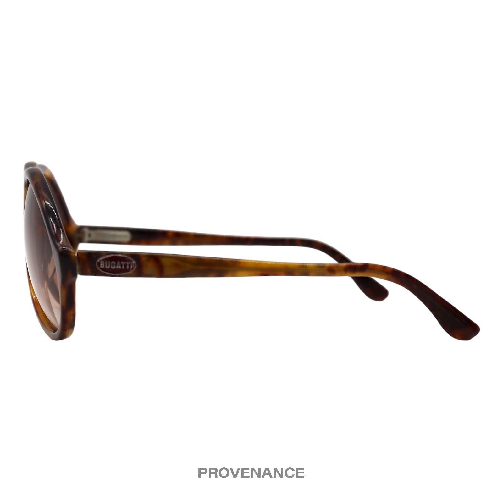 Bugatti 🔴 Bugatti Teardrop Logo Sunglasses - Havanna Brown Size ONE SIZE - 4 Thumbnail