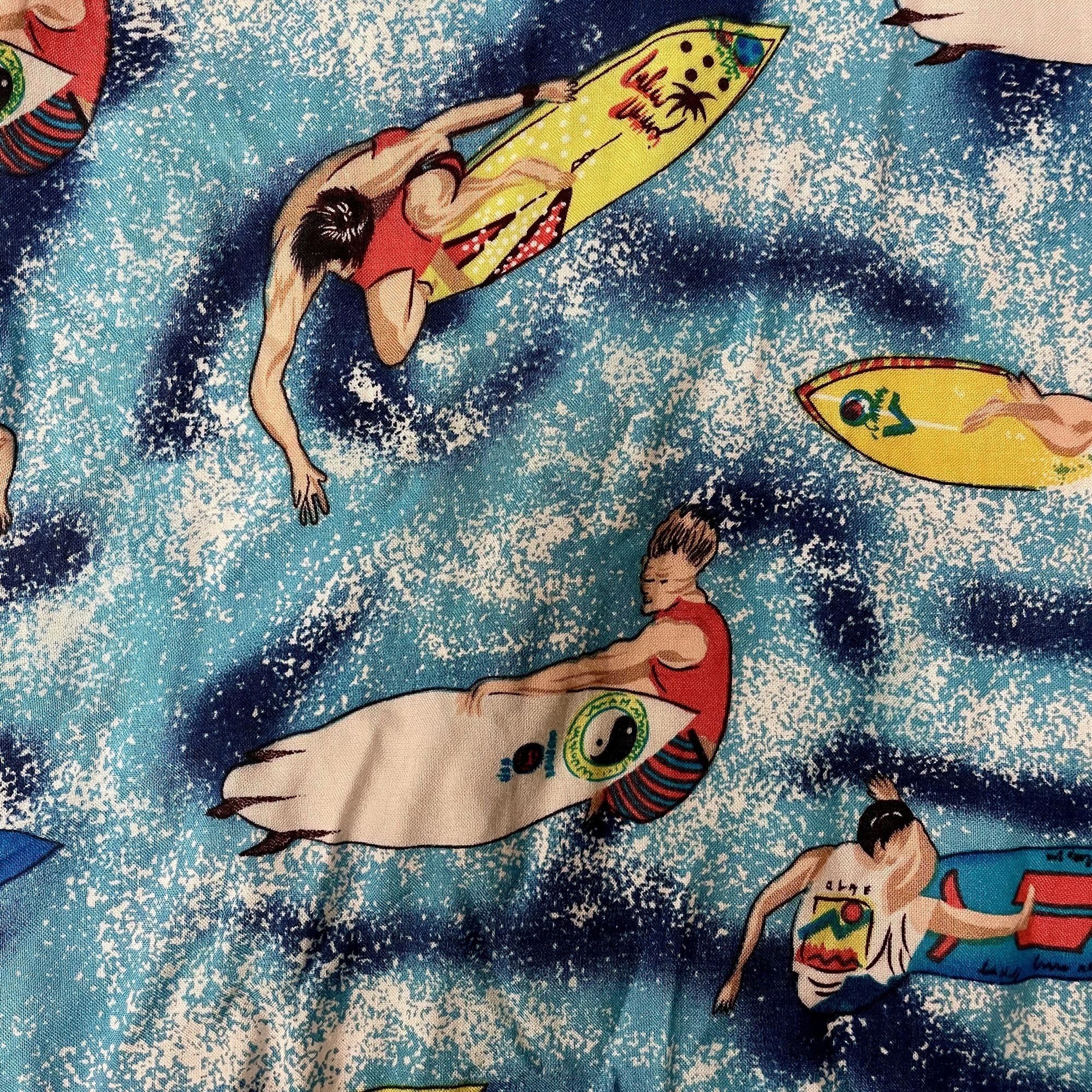 Ocean Current Vtg Ocean Current Blue HAWAIIAN TROPICAL Surfer Shirt Size US M / EU 48-50 / 2 - 6 Thumbnail